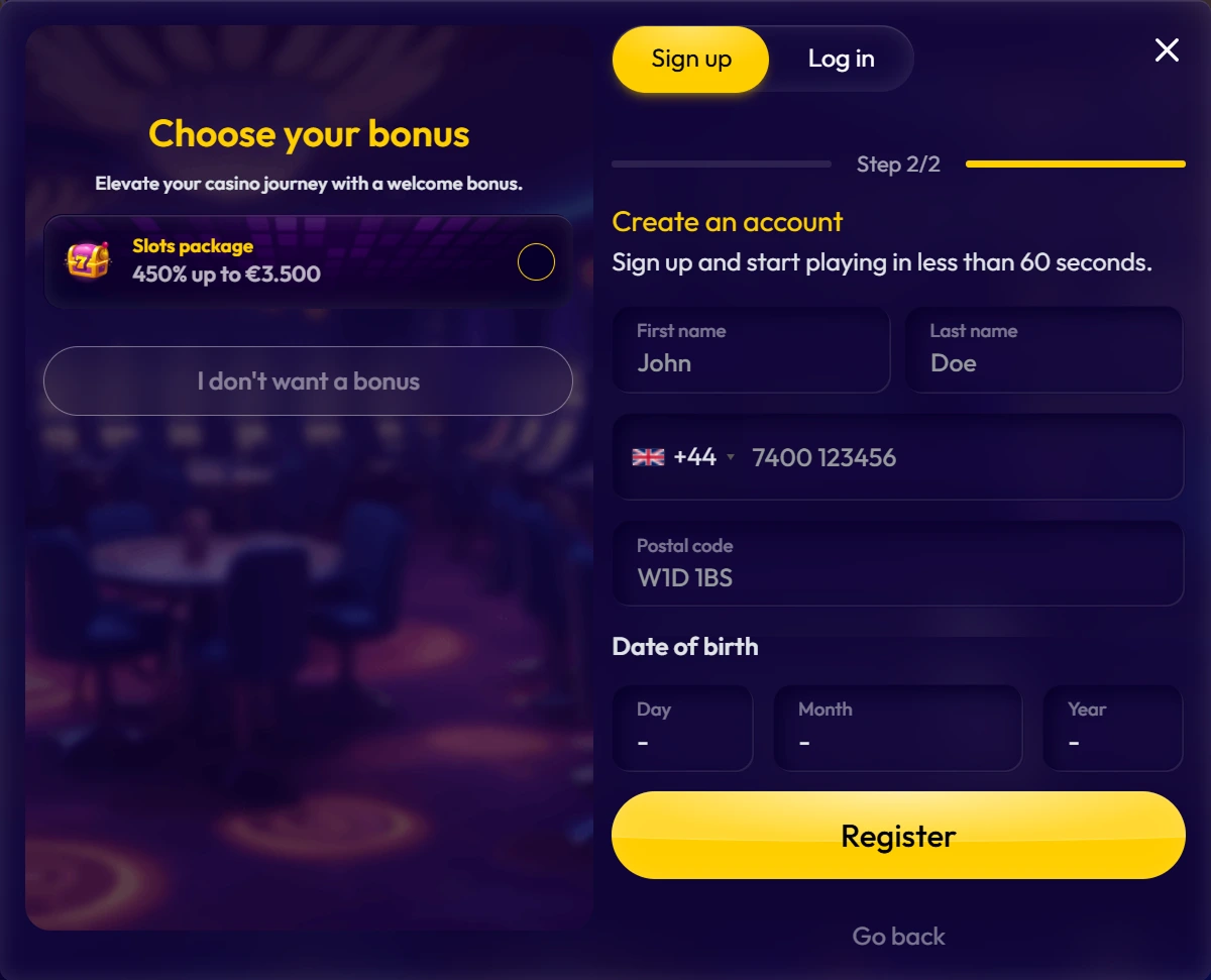 Registration 2